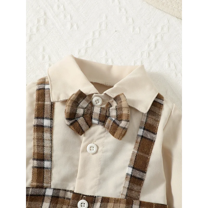 Conjunto Infantil Masculino Lapela Suspensórios Chapéu Lenogue