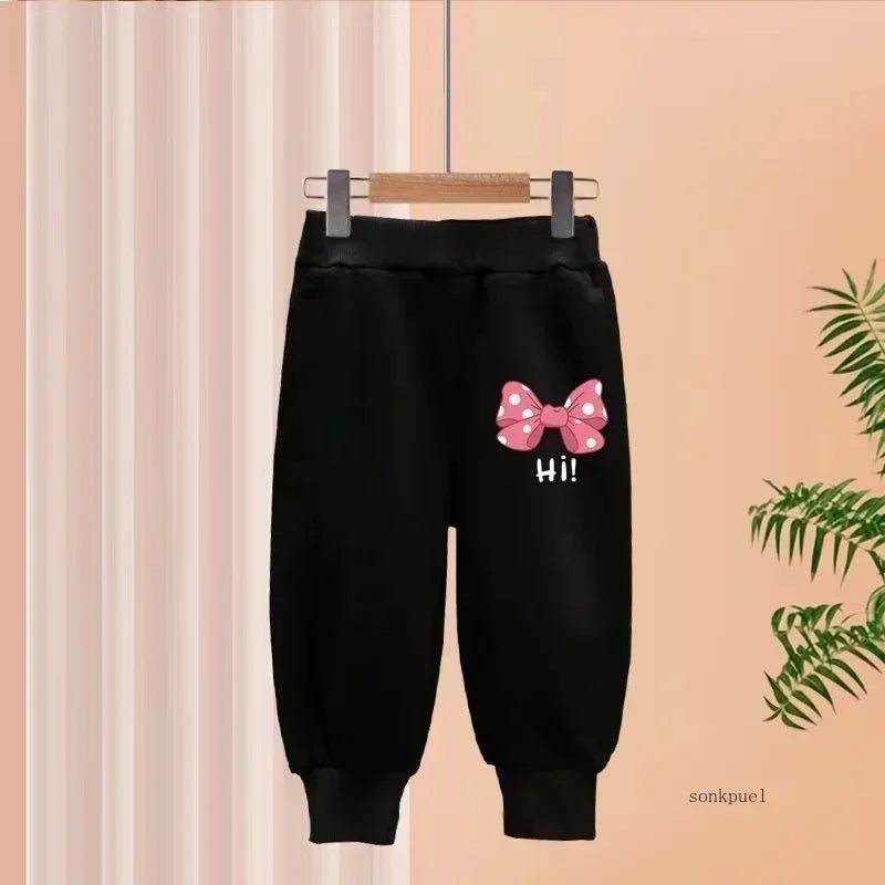 Conjunto Infantil Moletom Capuz Algodão Estampado Mignonne Lenogue