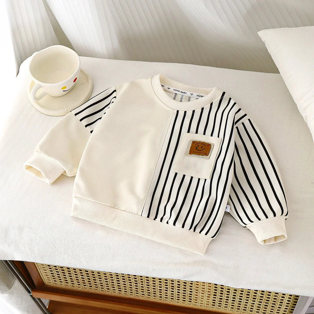 Conjunto Infantil Moletom Gola Redonda Algodão Souple Lenogue