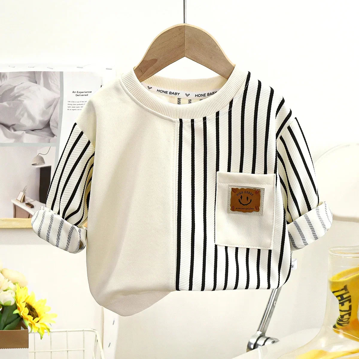 Conjunto Infantil Moletom Gola Redonda Algodão Souple Lenogue