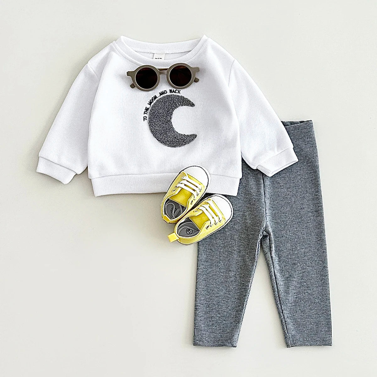 Conjunto Infantil Pelúcia Manga Longa Algodão Estampado Lenogue