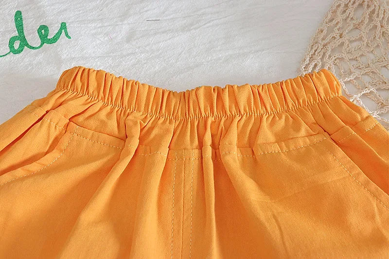 Conjunto Infantil Regata com Shorts Modelo Cartoon Lenogue