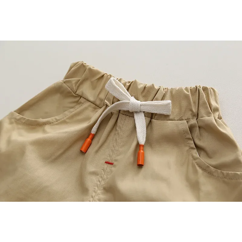 Conjunto Polo Infantil Modelo Cartoon de Urso Lenogue