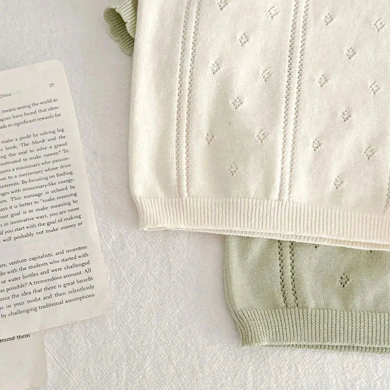 Conjunto Refinado Tricot Marshmallow Blusa e Short Lenogue