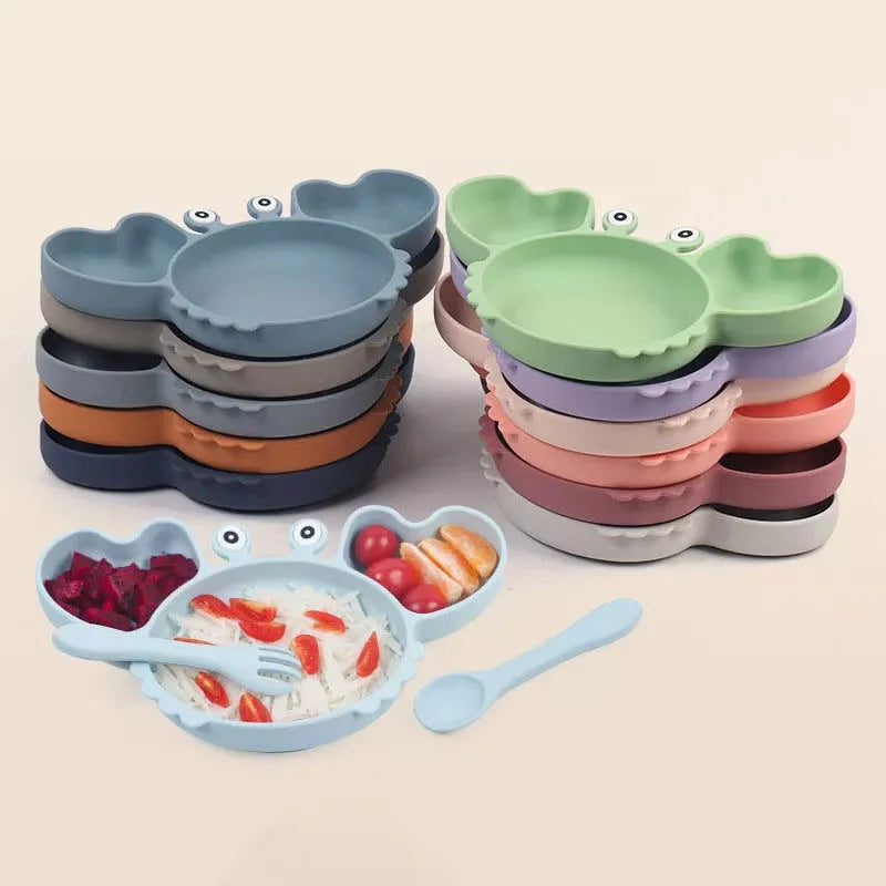 Kit Infantil Introdução Alimentar Caranguejo Lenogue