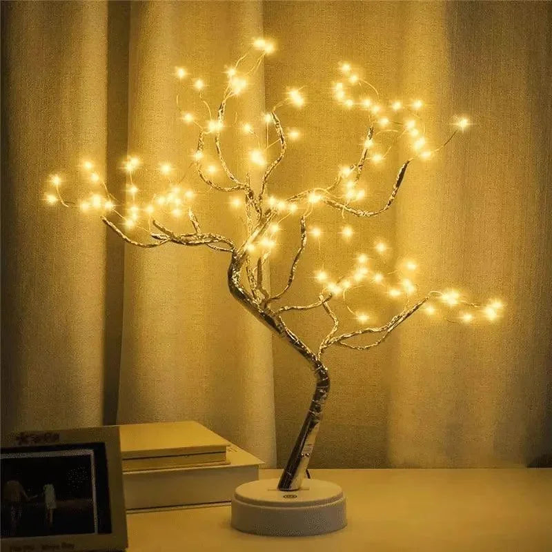 Luminária Infantil árvore de Led Multicolorido Lenogue