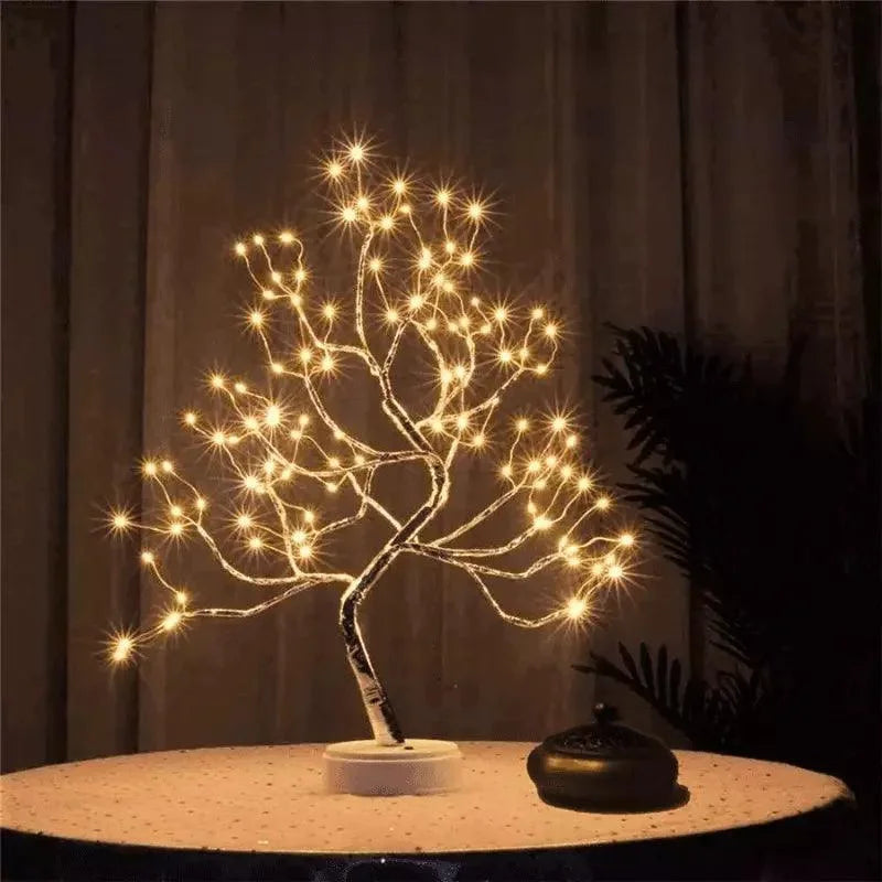 Luminária Infantil árvore de Led Multicolorido Lenogue