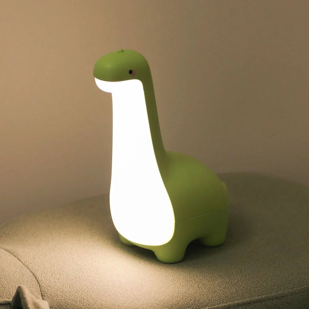 Luminária Infantil Cabeceira Dinossauro Lenogue