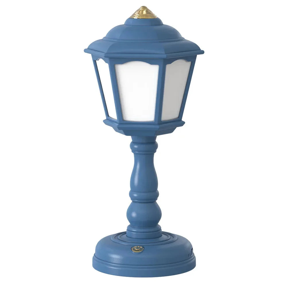 Luminária Infantil Mesa Retrô Lenogue Azul