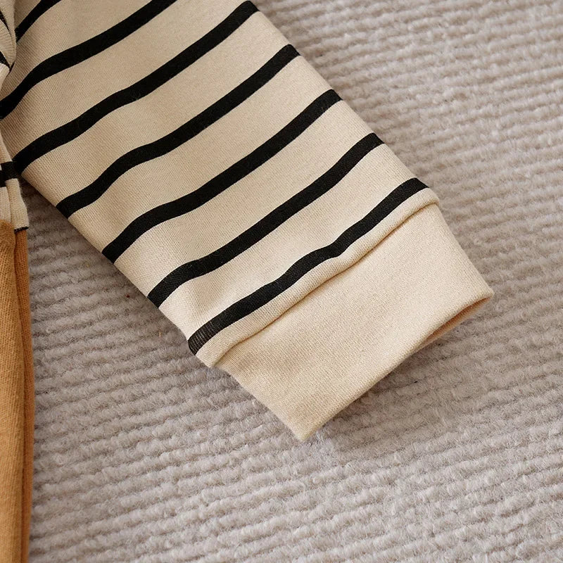 Macacão Infantil Algodão Puro para Frio Estampa Ursinho 3d Lenogue