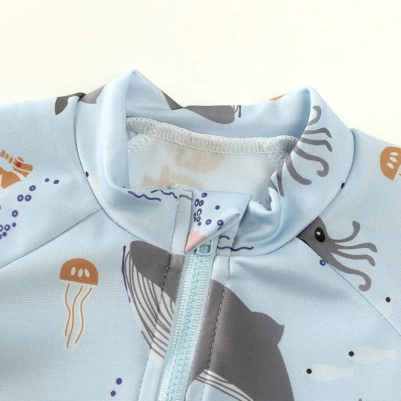 Macacão Infantil Colorido para Banho Lenogue