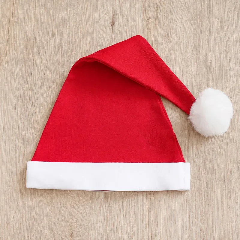 Macacão Infantil de Algodão Manga Longa Modelo Papai Noel Lenogue