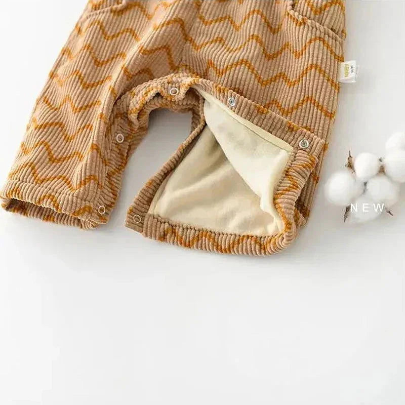 Macacão Infantil de Veludo Lenogue