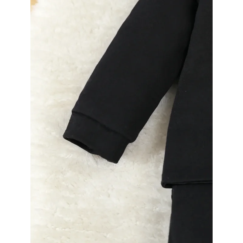 Macacão Infantil Gentleman Algodão com Pé para Outono Lenogue