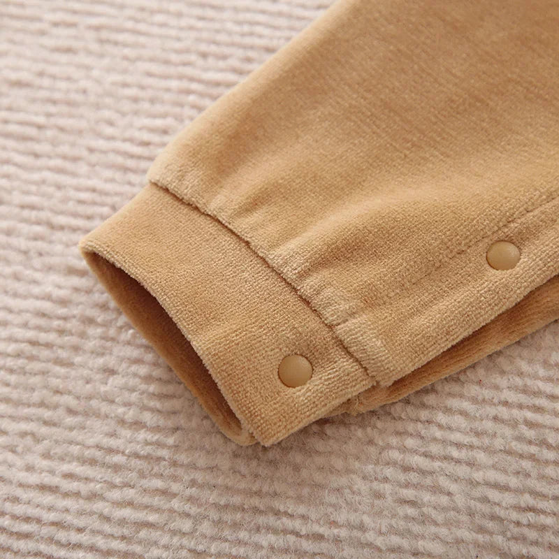 Macacão Infantil Manga Longa de Natal Modelo Rena 3d Lenogue