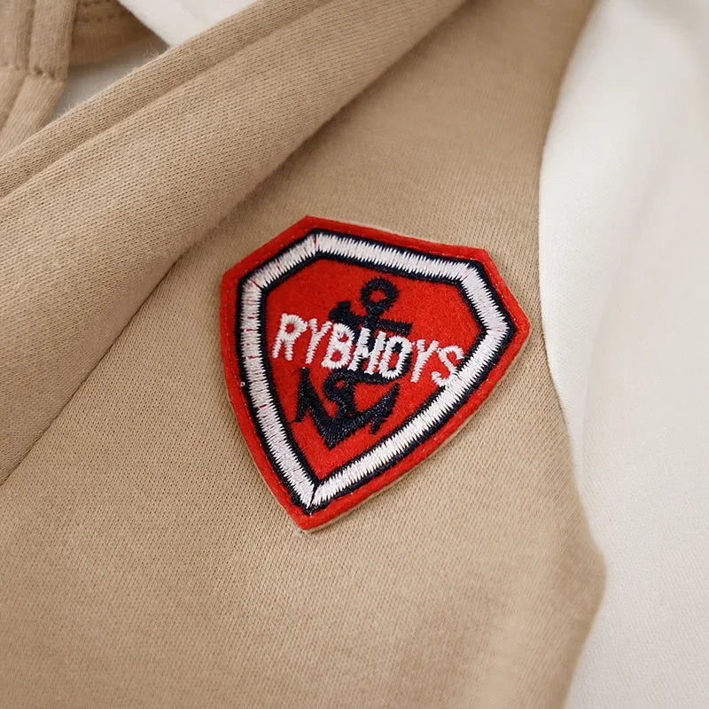 Macacão Infantil Social sem Manga Lapela Algodão Lenogue