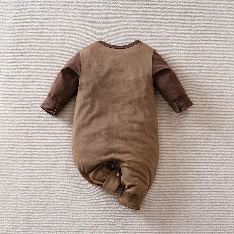 Macacão Infantil Suspensórios Urso Cartoon Orelhas 3d Lenogue