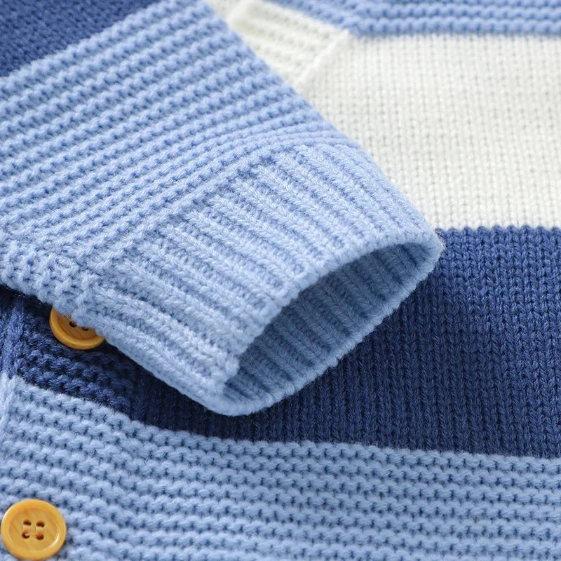 Macacão Infantil Tricot Gola Alta Manga Longa Lenogue