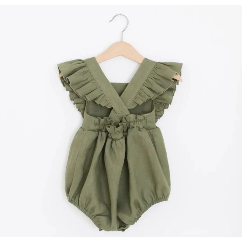 Macacão Romper Infantil Gaia Lenogue