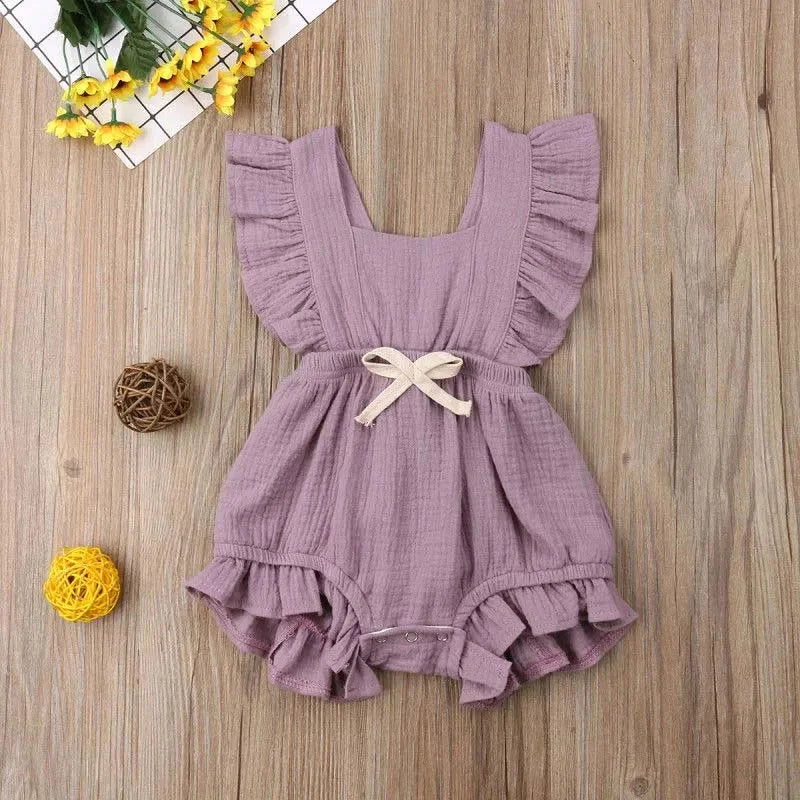 Macacão Romper Infantil Maria Isabel Lenogue Violeta / 3-6 Meses
