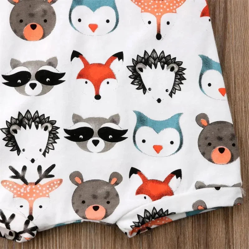 Macacão Romper Infantil Mini Bosque Lenogue