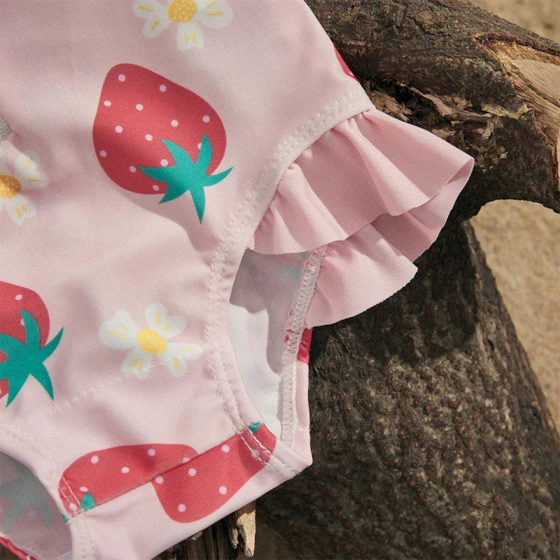 Maiô Infantil Feminino Alice Rosa Lenogue