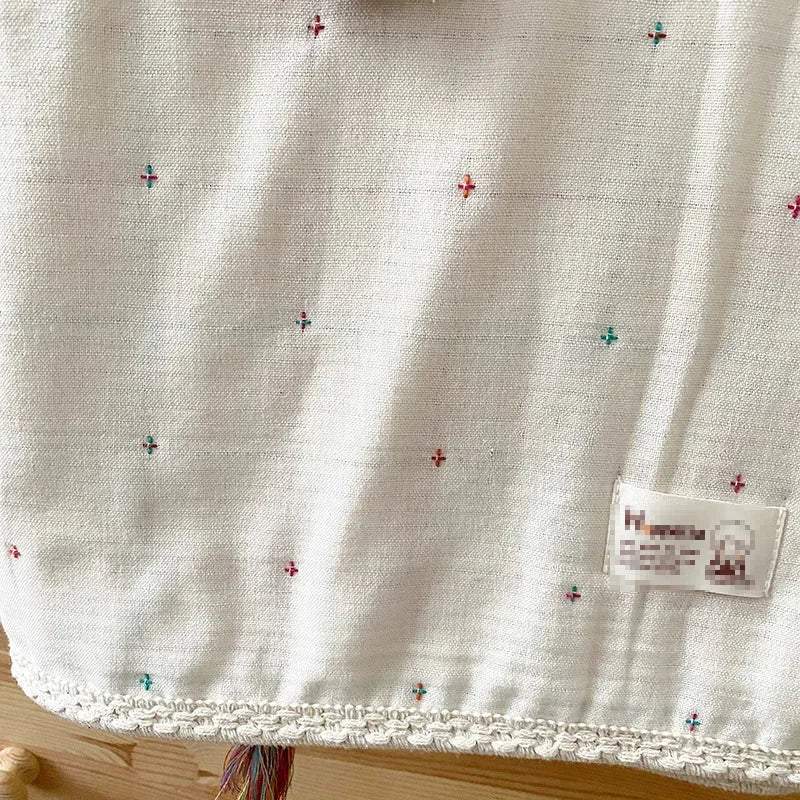 Manta Infantil Gaze Algodão 6 Camadas Jacquard Lenogue