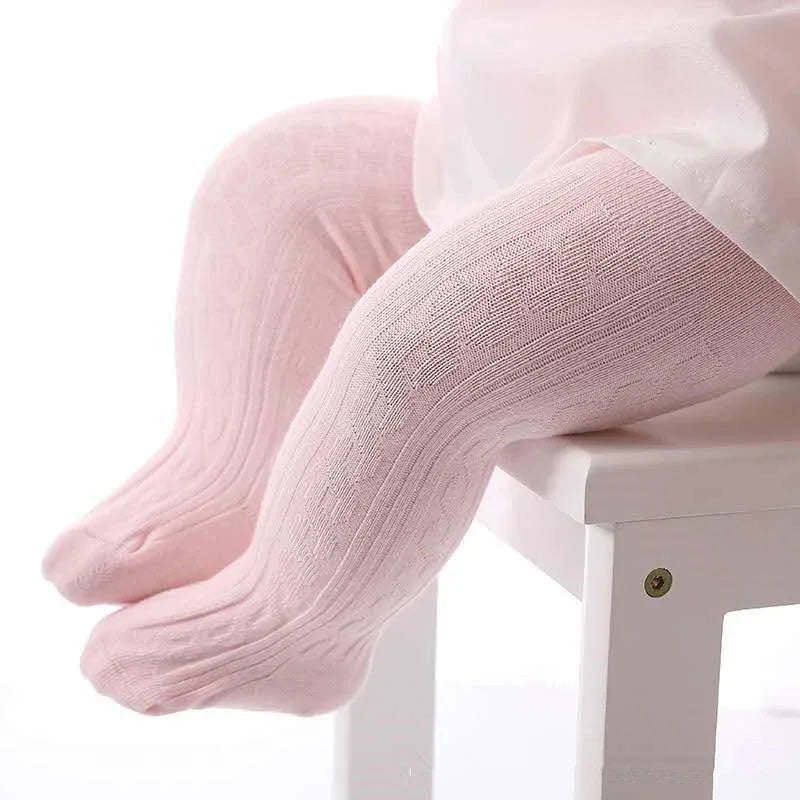 Meia Calça Infantil para Bebês Lenogue Rosa / 6-12 Meses