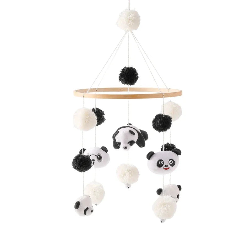 Mobile Infantil para Berço Panda Lenogue