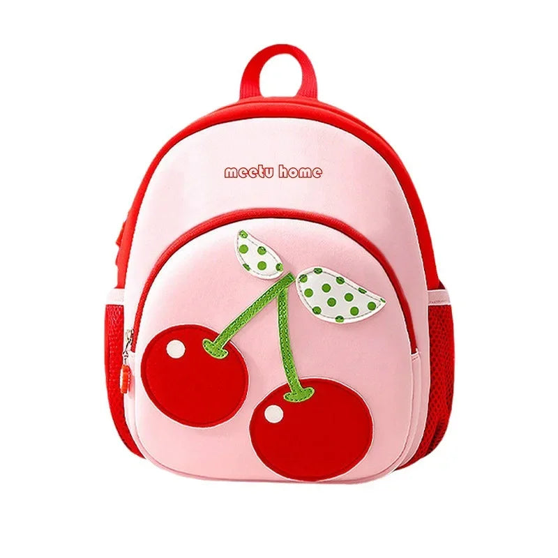 Mochila Infantil Estampa Flor de Cerejeira Rosa Lenogue