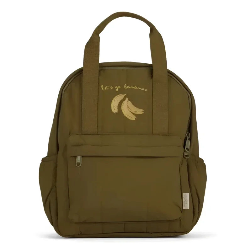 Mochila Infantil Vintage Lenogue Verde Escuro