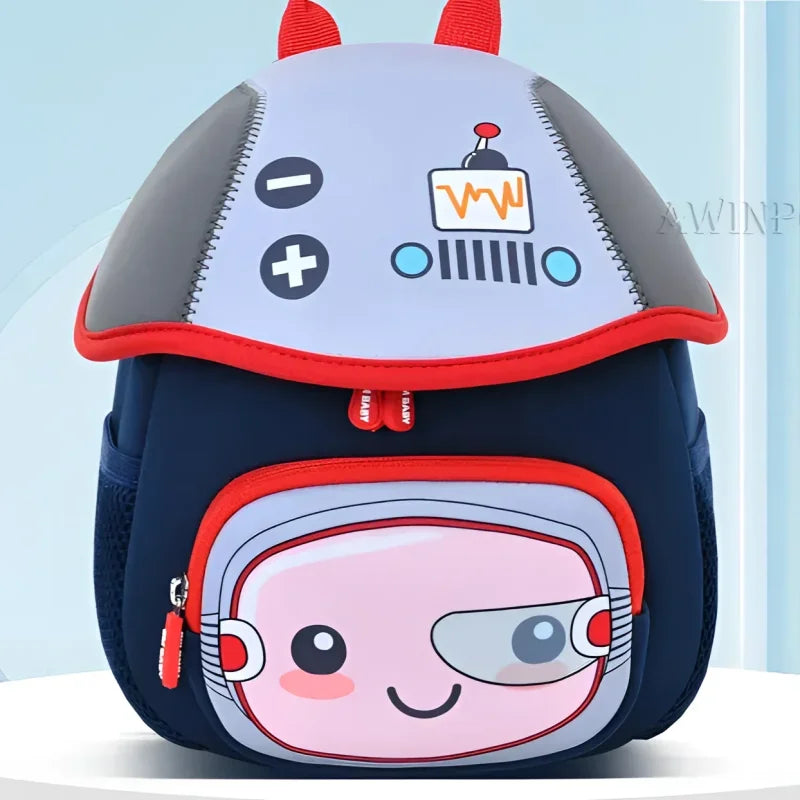 Mochilinha Infantil com Estampa 3d Lúdico Lenogue Azul