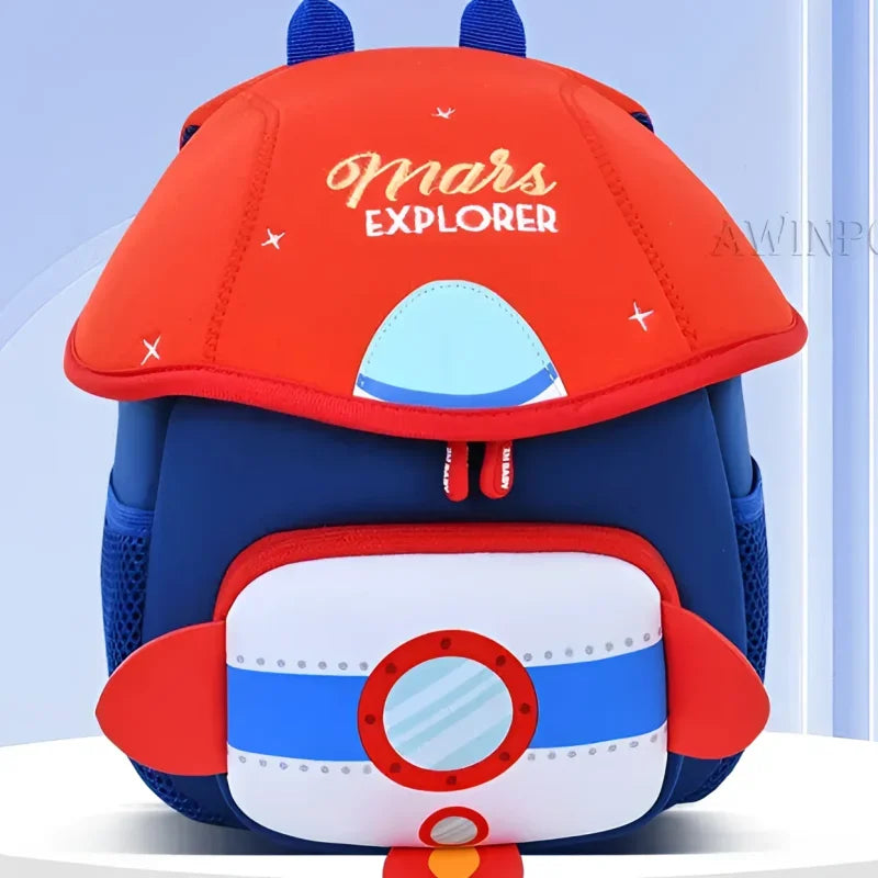 Mochilinha Infantil com Estampa 3d Lúdico Lenogue Foguete