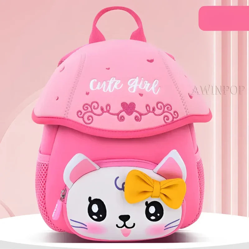 Mochilinha Infantil com Estampa 3d Lúdico Lenogue Rosa