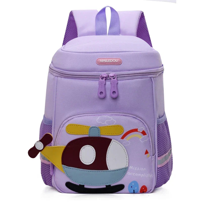 Mochilinha Infantil Estampa Avião Lenogue