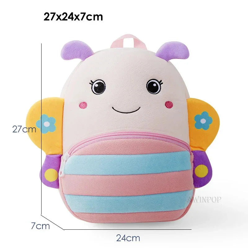 Mochilinha Infantil Estampa de Animais Lenogue