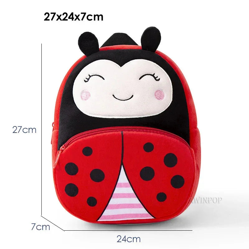 Mochilinha Infantil Estampa de Animais Lenogue