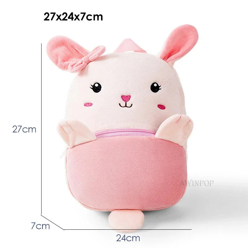 Mochilinha Infantil Estampa de Animais Lenogue