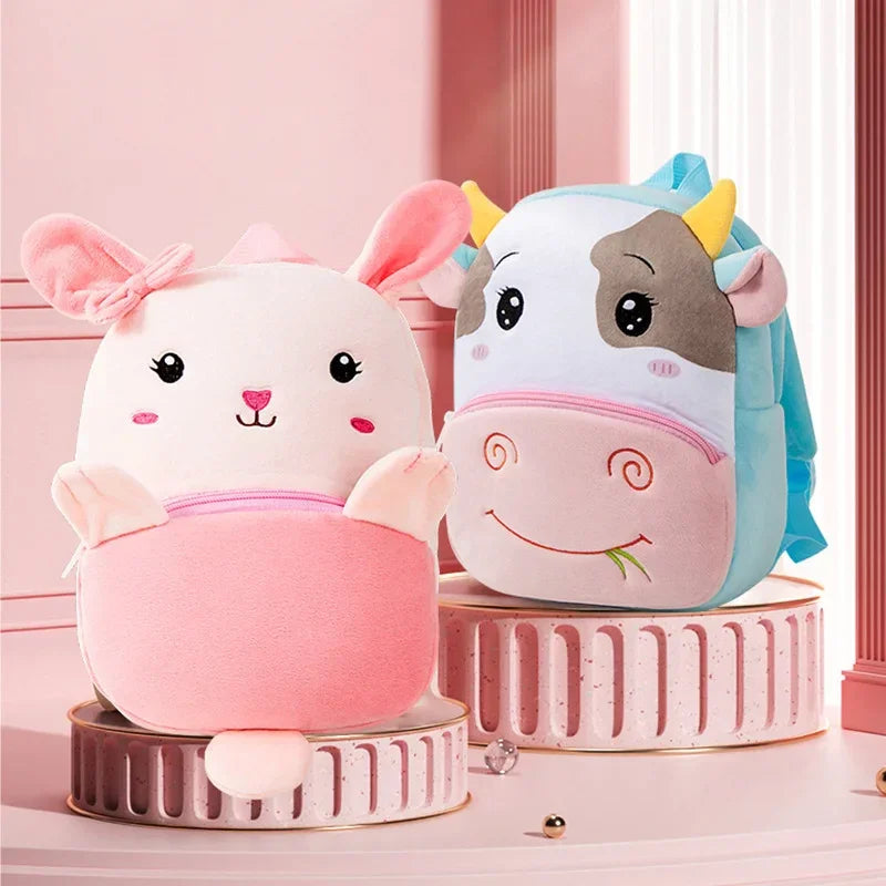 Mochilinha Infantil Estampa de Animais Lenogue