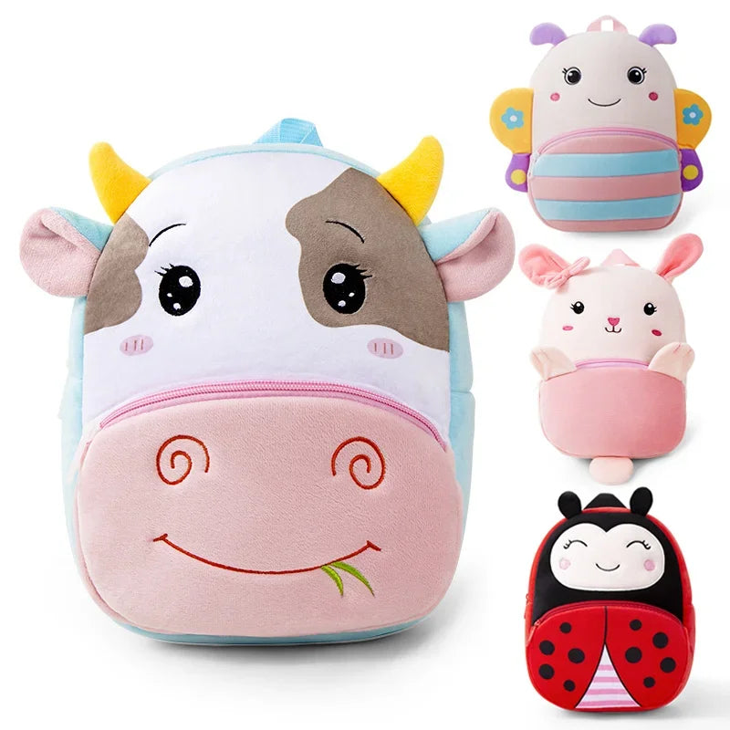 Mochilinha Infantil Estampa de Animais Lenogue