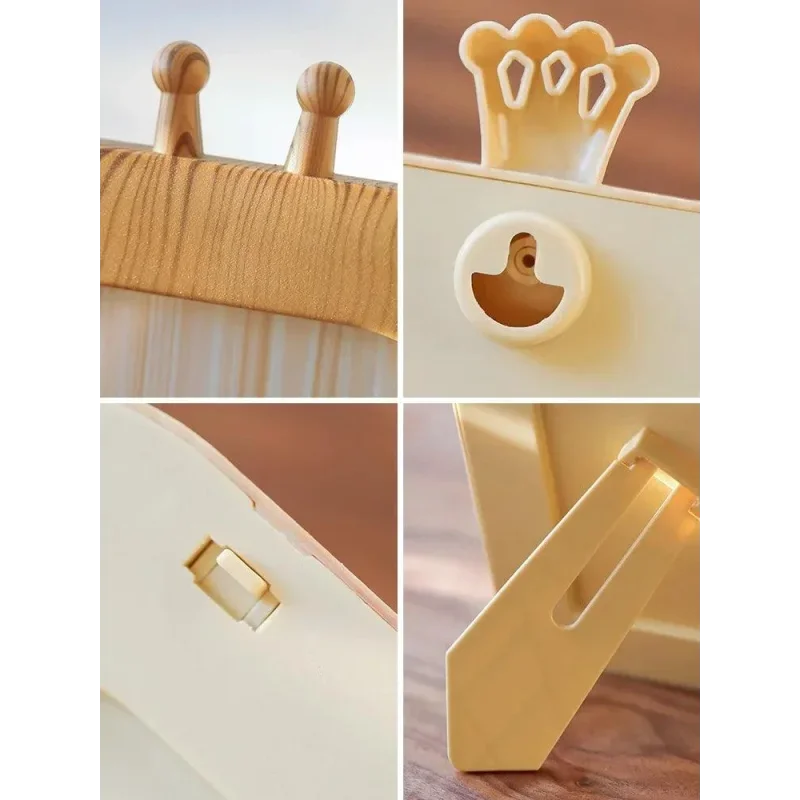 Moldura de Foto Infantil em Madeira Escandinava Lenogue