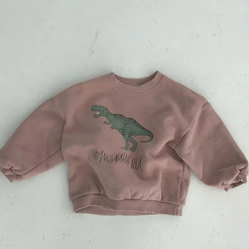 Moletom Infantil Unissex Roar Lenogue Rosa / 6-12 Meses