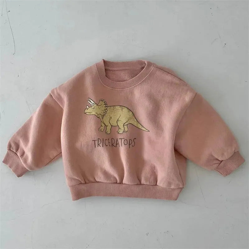 Moletom Infantil Unissex Roar Lenogue Salmão / 6-12 Meses