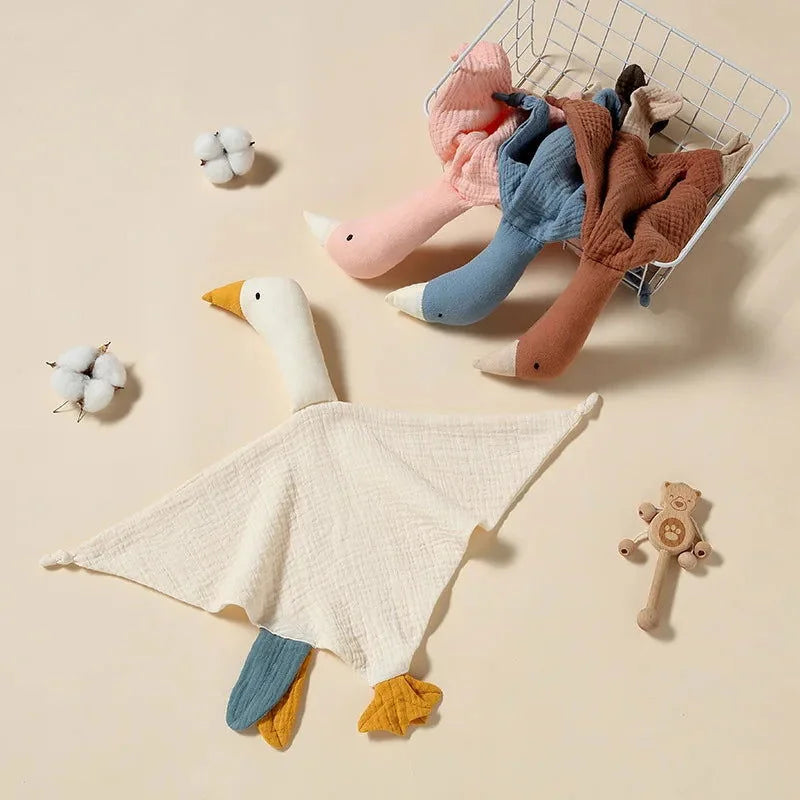 Naninha Infantil Algodão Cisne Lenogue Branco
