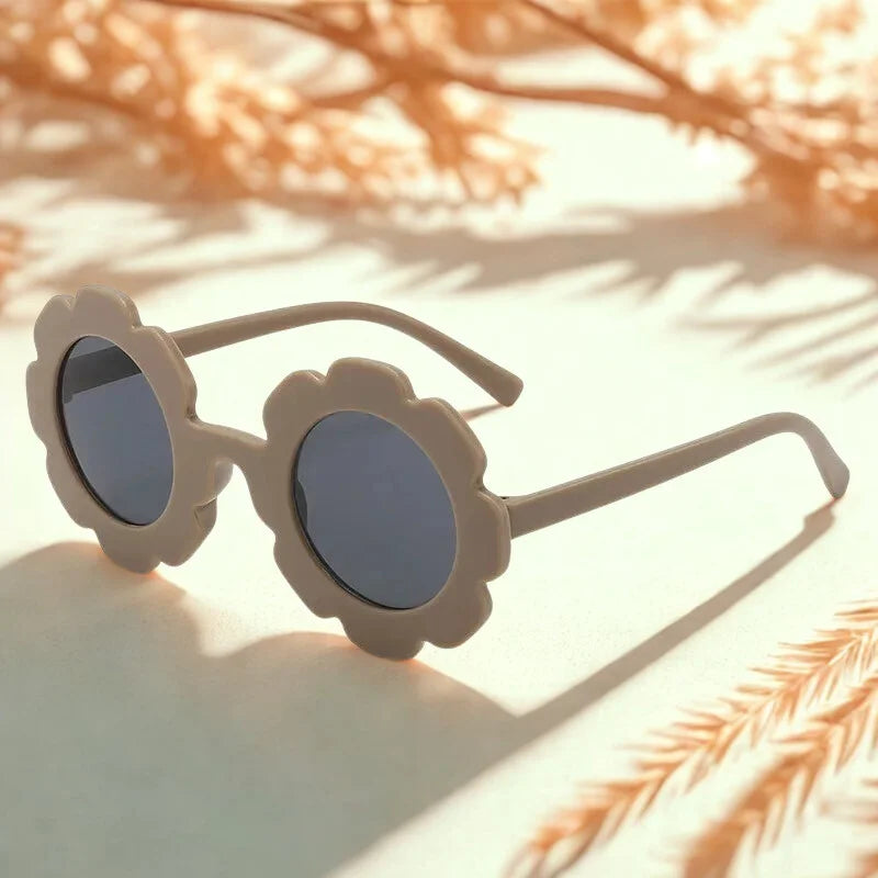 Óculos Infantil Vintage Colorido Lenogue Marrom / 56mm