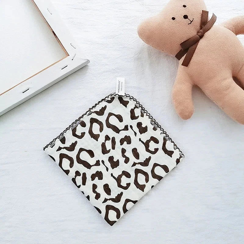 Paninho Infantil Boca Musselina Algodão Lenogue Pele de Tigrinho