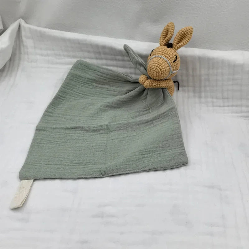 Paninho Infantil para Chupeta e Naninha Lenogue Cavalo Verde