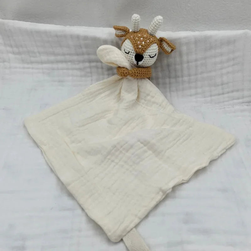 Paninho Infantil para Chupeta e Naninha Lenogue Cervo Bege