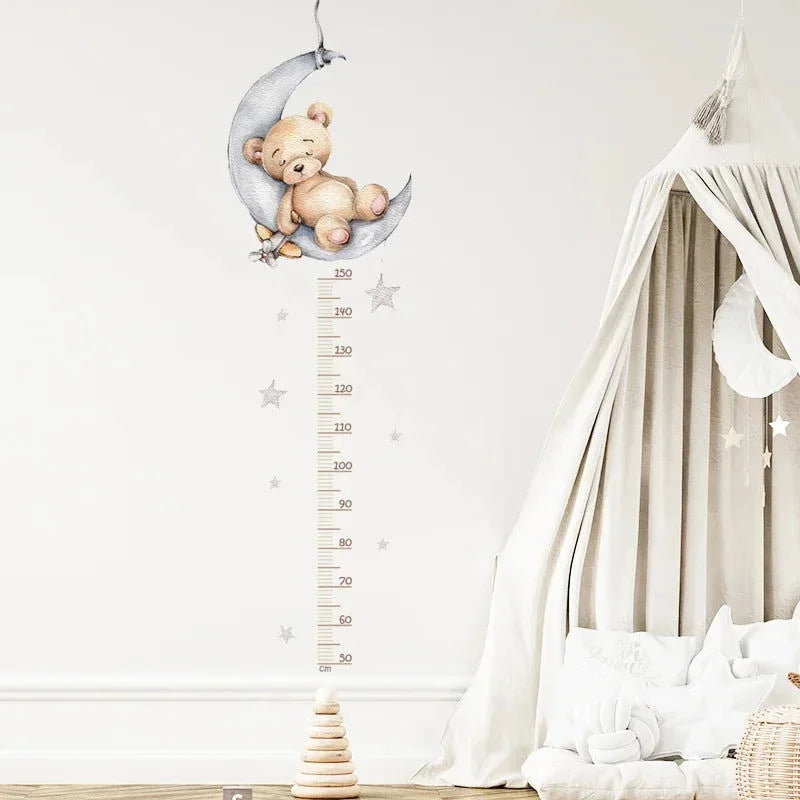 Papel Adesivo Infantil Medidor de Altura Lenogue 1 Peça (150 Cm)