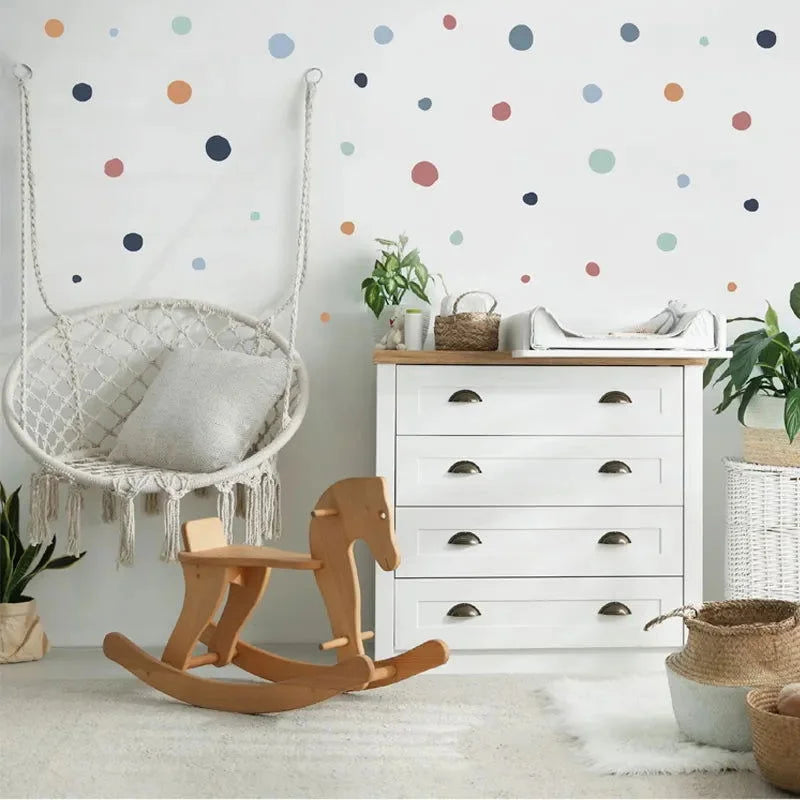 Papel Adesivo Infantil Pops para Quarto Colorido Lenogue Modelo único